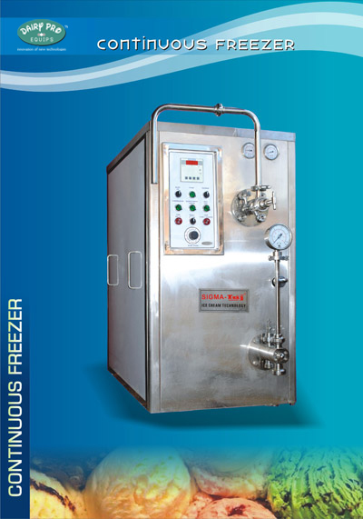TAJ CONTINUOUS FREEZER TAJ CONTINUOUS FREEZER